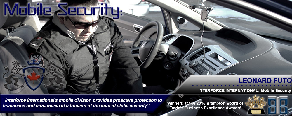 Affordable mobile security guard services for all private properties serving the greater Toronto area