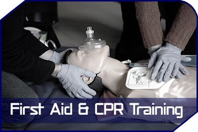 First aid & CPR training: