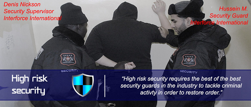 High risk security: