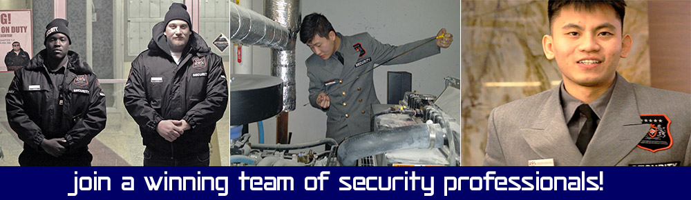 Join a winning security guard team!
